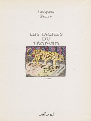 cover image of Les Taches du léopard